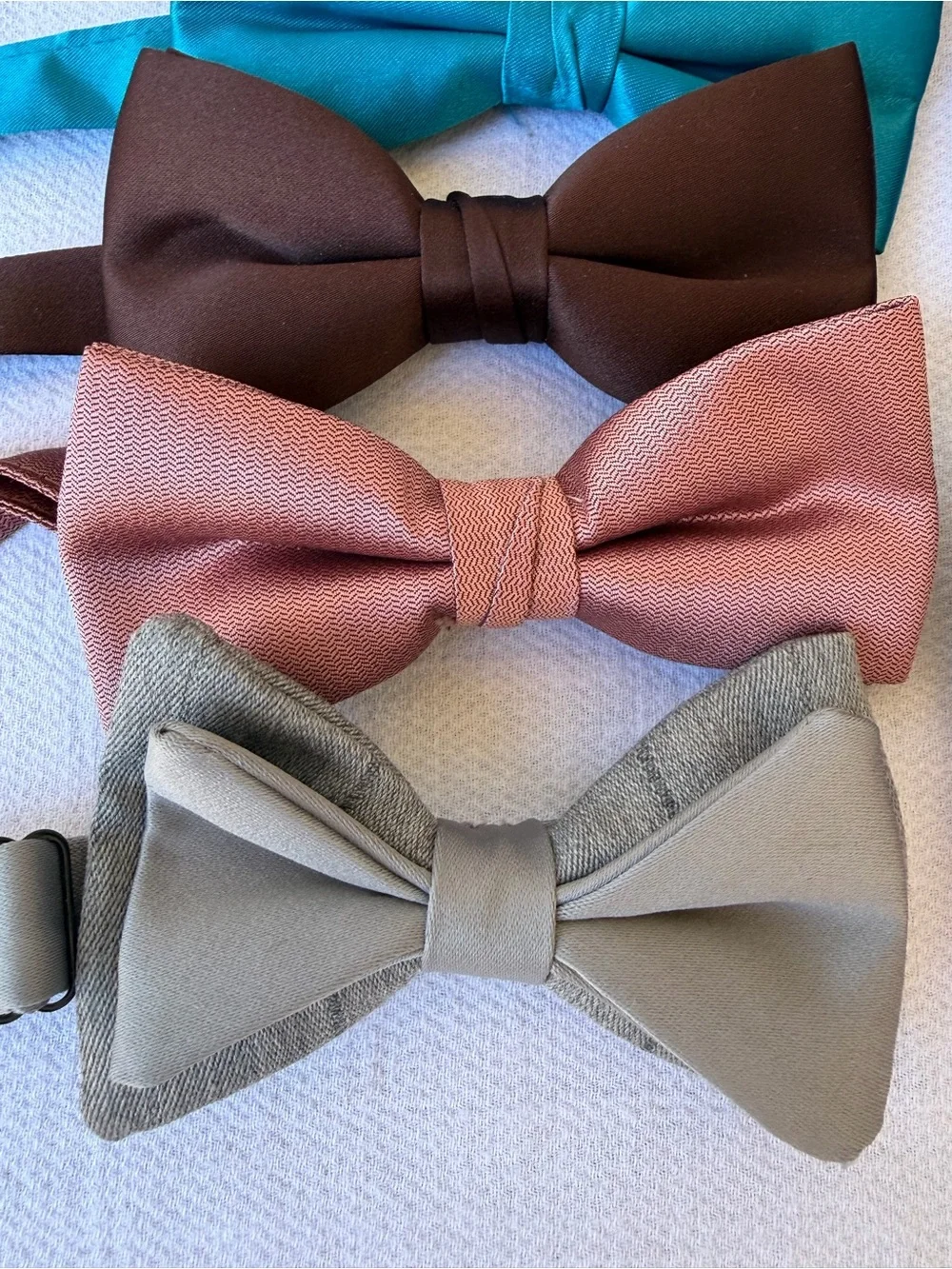Bundle of 10 assorted pre made bow ties combo 14